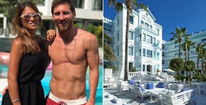 Messi comparte fotos de sus hoteles : cuanto cuesta hospedarse en ellos