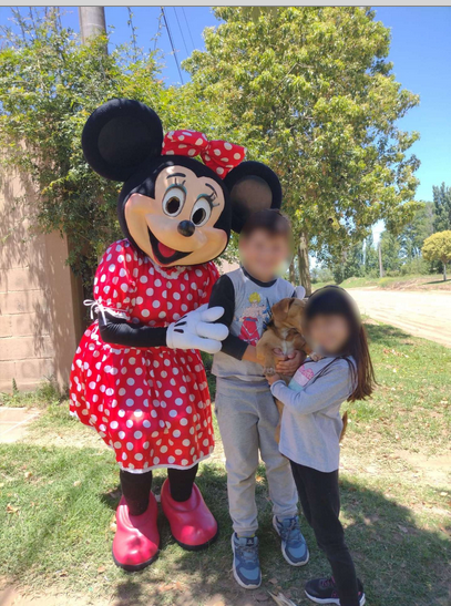 En forma de cuento y con un disfraz de Minnie Mouse, un juzgado le comunicó a una nena de 7 años que había sido adoptada