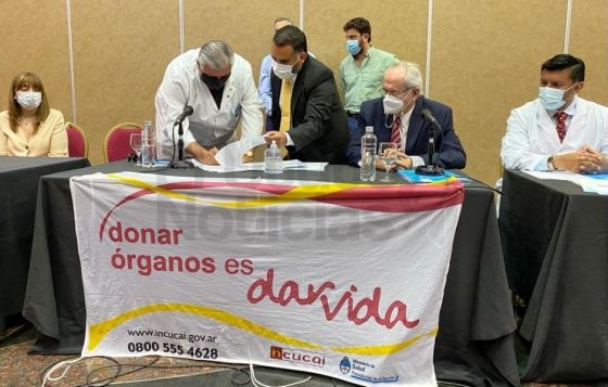 Salud Pública firmó un convenio de sustentabilidad de trasplantes con el INCUCAI