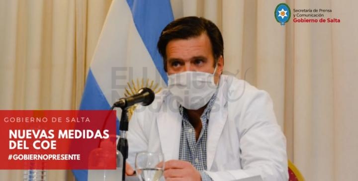 Las nuevas medidas del COE Salta hasta el 25 de Octubre