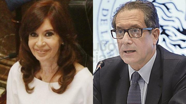 Cristina Fernández y Miguel Pecse