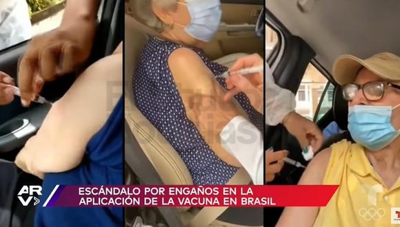 Escándalo en Brasil por la falsa vacunación de ancianos contra el covid-19: denuncian que las jeringas estaban vacías