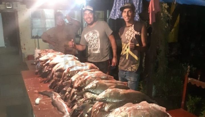 Metán: identificaron a los pescadores furtivos del río Medina