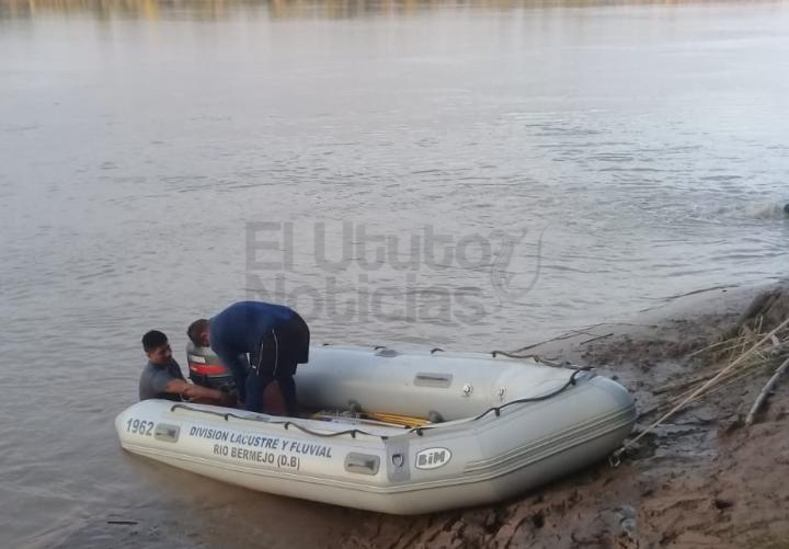 La Policía rescató el cuerpo sin vida de una persona en el río Bermejo