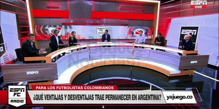 Accidente en el set de ESPN: periodista afectado está fuera de peligro