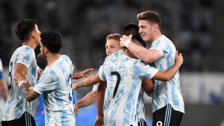 Sub 23: Argentina derrotó a Japón en su primer amistoso