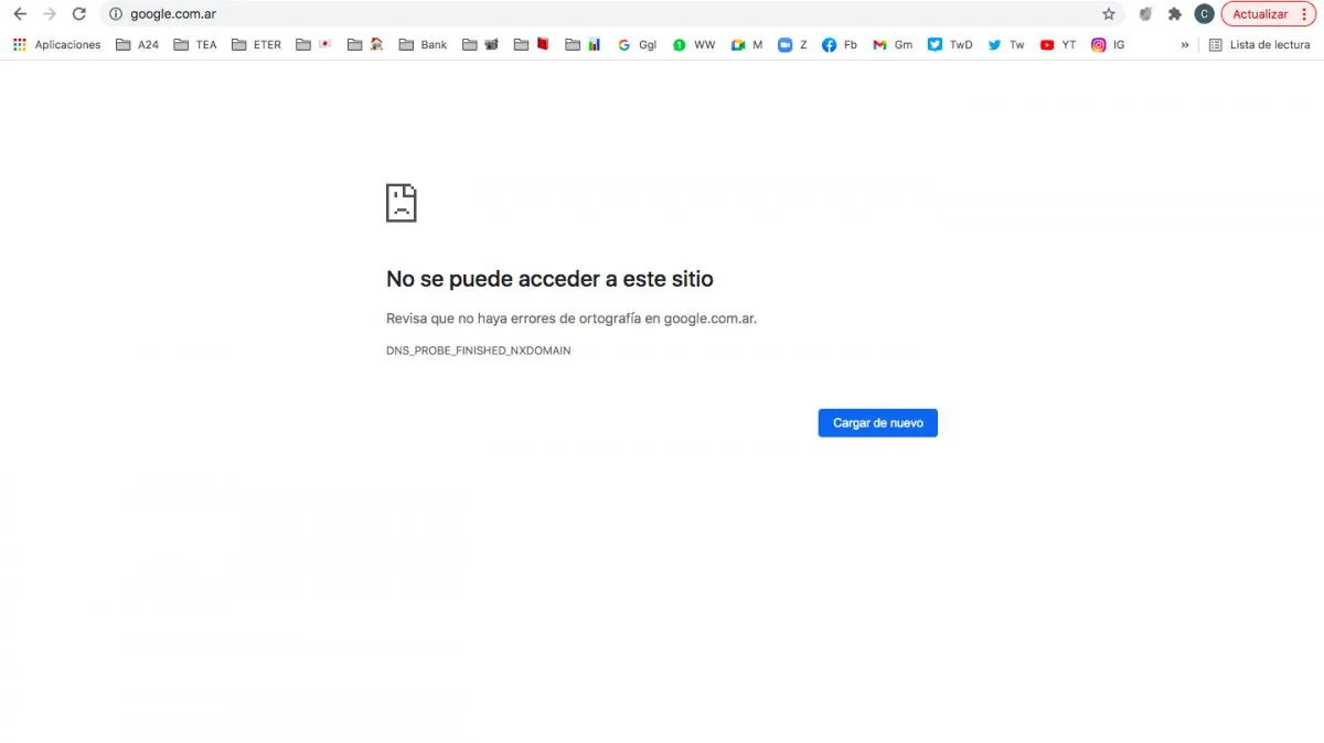 Insólito: a Google se le venció el dominio en Argentina y un hombre lo registró a su nombre