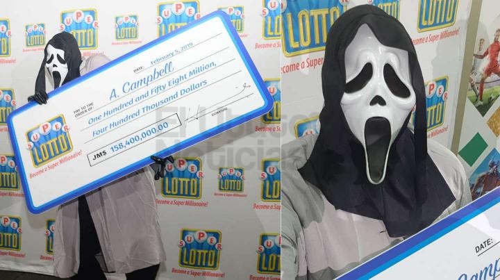 Ganó la lotería y se disfrazó para no compartir el premio con su familia